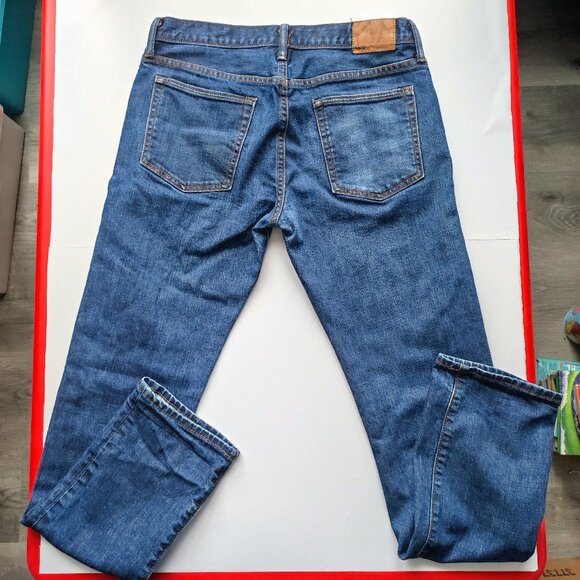 GAP jeans authentic slim denim blue men's size 30x32 - Picture 3 of 11